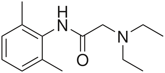 <p>Lidocaine Molecule